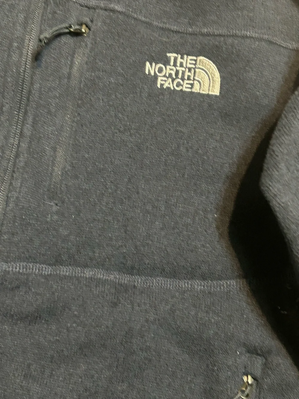The North Face Men's Dark Navy Full-Zip Fleece Jacket